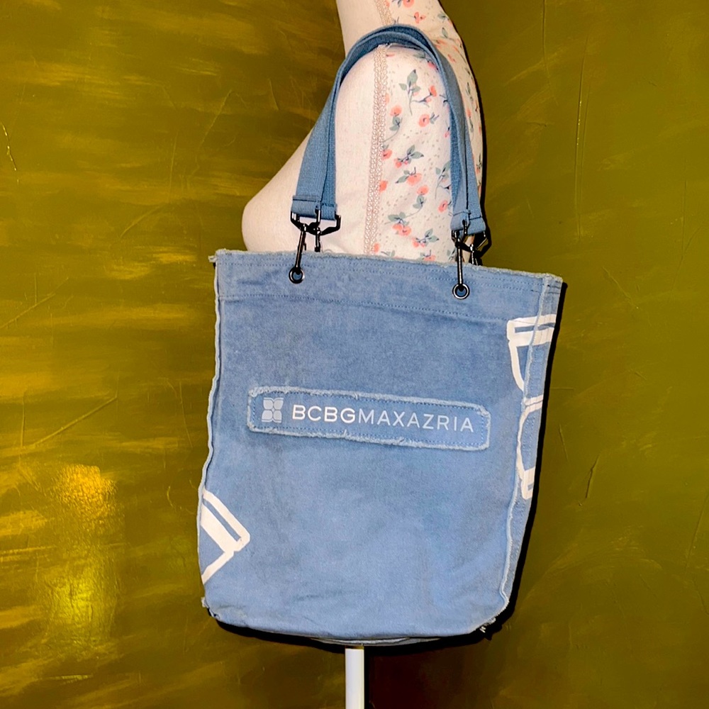~~~BCBGMAXAZRIA DENIM TOTE BAG~~~